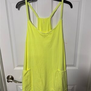 Free People sour citrus, hot shot, mini dress